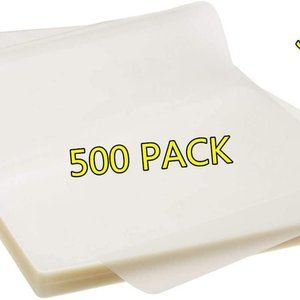 Thermal Laminating pouches, 8.9" x 11.4", 3 mil thick, Clear Laminating Sheets,